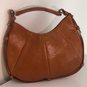 Brown leather bag